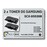 2-PAK Multibox Toner do SAMSUNG SCX5330 SCX5530 SCXD5530B SV199A 8K Zamiennik - 2