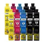 10-PAK Multibox Tusz do EPSON 18XL T1811 T1812 T1813 T1814 cyan / magenta / yellow / black zamiennik - 2