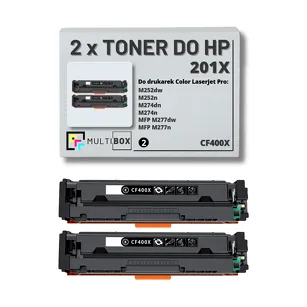 2-PAK Multibox Toner do HP 201X BLACK CF400X zamiennik
