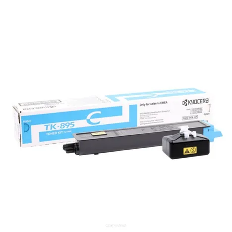 KYOCERA toner TK895C 1T05JG0NL0 cyan oryginalny 6000 stron