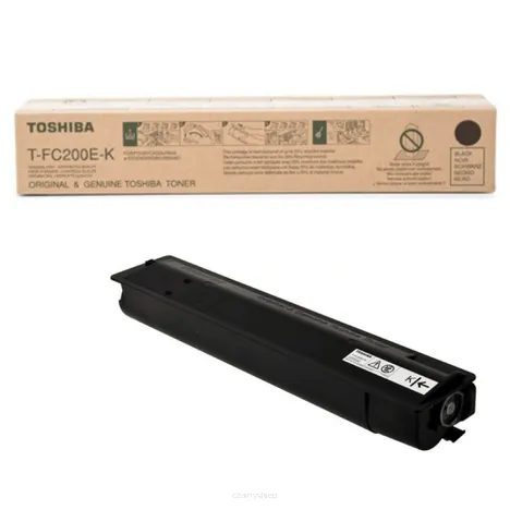 TOSHIBA toner T-FC200EK czarny oryginalny 6AJ00000123 6AJ00000196 38400 stron.