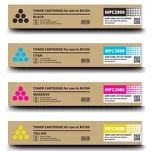 4-PAK Zamiennik Toner do Ricoh MPC2800 CMYK - 2