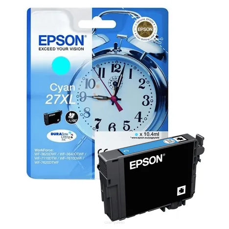 Epson tusz 27XL T2712 C13T27124012 oryginalny cyan