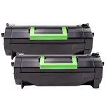 2-PAK Multibox Toner do LEXMARK MS810 MS811 522H 52D2H00 2x25.0K zamiennik - 3
