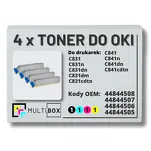 4-PAK Multibox Toner do OKI C831 C841 black/cyan/magenta/yellow zamiennik - 2