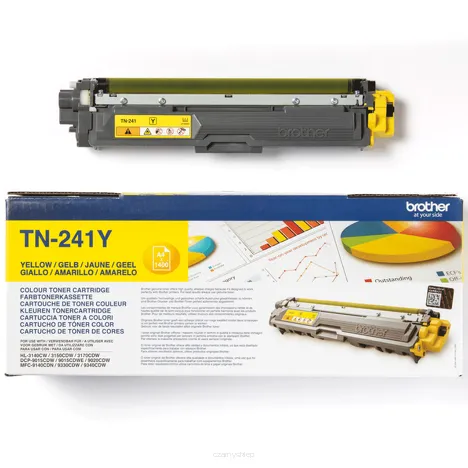 Brother toner TN-241Y oryginalny yellow