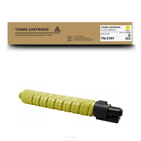 Toner do MINOLTA TN319Y Bizhub C360 A11G250 Yellow Zamiennik