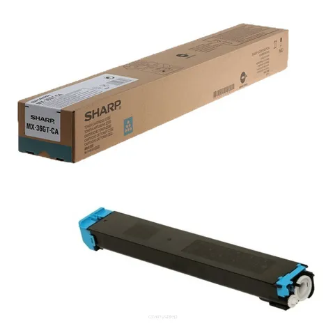 SHARP toner MX36GTCA cyan oryginalny 15000 stron