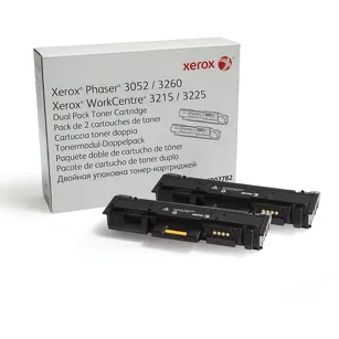 Xerox toner 106R02782 Phaser 3052 3260 WorkCentre 3215 3225 2-pak black oryginalny