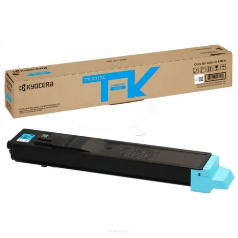 KYOCERA toner TK-8115C 1T02P3CNL0 niebieski oryginalny 6000 stron