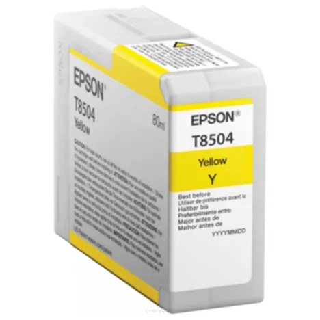 Epson tusz T8504 C13T850400 oryginalny yellow