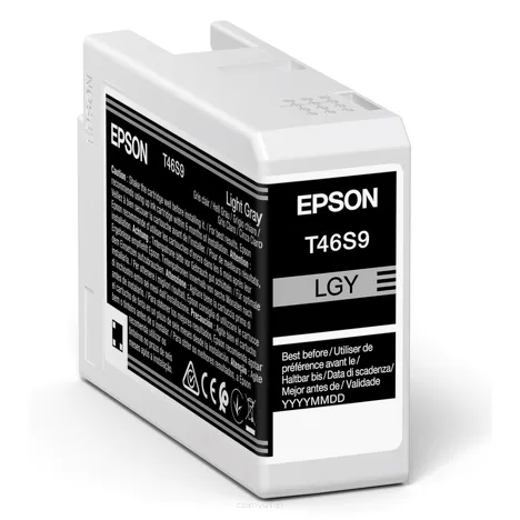 Epson tusz T46S9 C13T46S900 oryginalny light grey