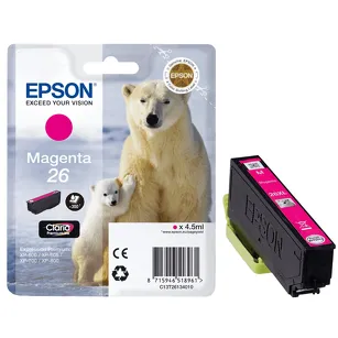 Epson tusz 26 T2613 C13T26134012 oryginalny magenta