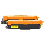 2-PAK Multibox Toner do BROTHER TN247Y Yellow zamiennik - 2