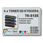 EOL 4-PAK Multibox Toner do KYOCERA TK5135 TASKALFA 260 265CI 266CI 10,0K/3x5,0K CMYK zamiennik - 2