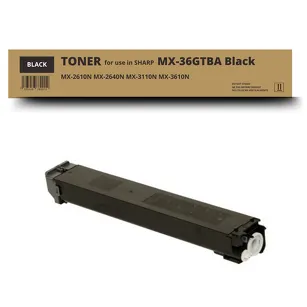 Toner do Sharp MX36GTBA MX2610 MX2640 MX3110 MX3610 Black zamiennik