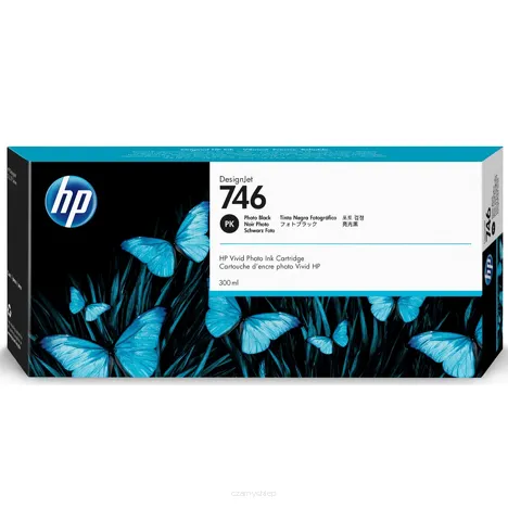 HP 746 tusz P2V82A oryginalny photo black 