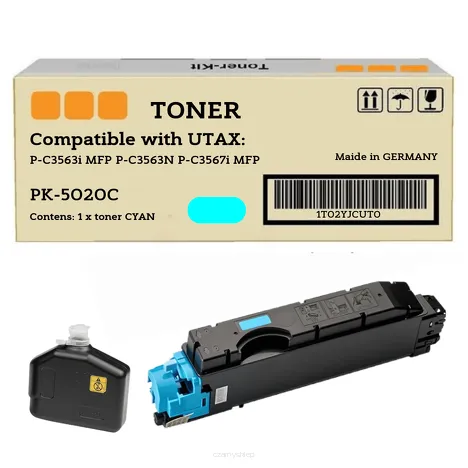 Toner do UTAX PK5020C 1T02YJCUT0 cyan zamiennik 5.0K