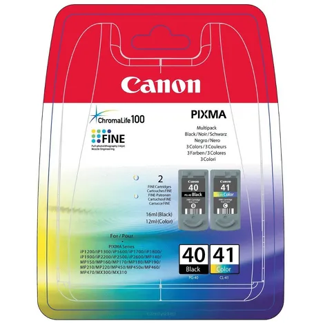 Canon Tusz PG40 CL41 0615B043 oryginalny black + color 2-pak