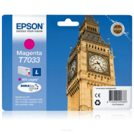 Epson tusz T7033 L C13T70334010 oryginalny magenta