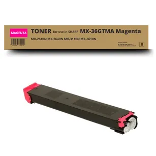 Toner do Sharp MX-36GTMA MX2610 MX2640 MX3110 MX3610 Magenta zamiennik