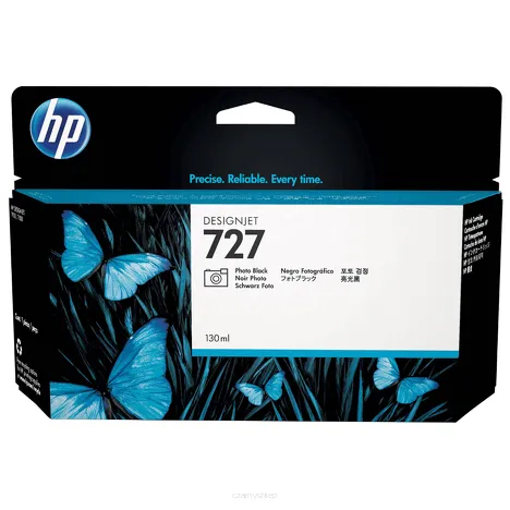 HP 727 tusz B3P23A oryginalny photo black