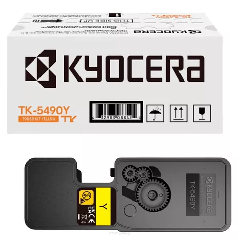 KYOCERA toner TK5490Y 1T0C22ANL1 oryginalny yellow 2400 stron