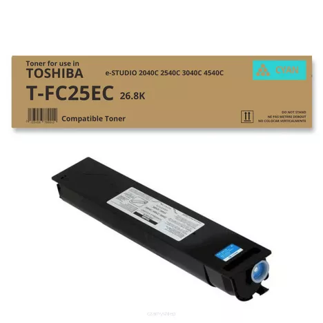 Toner do TOSHIBA T-FC25EC Cyan e-STUDIO 2040C/2540C/3040C/4540C 26.8K zamiennik