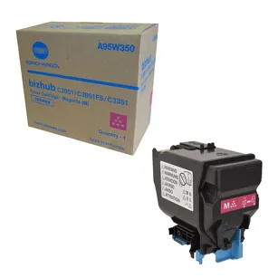 KONICA MINOLTA toner TNP49M A95W350 magenta oryginalny 12000 stron