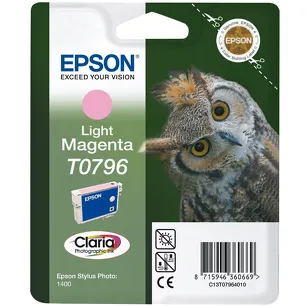 Epson tusz T0796 C13T079640 oryginalny light magenta