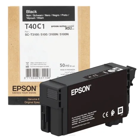 Epson tusz T40C1 C13T40C140 oryginalny black