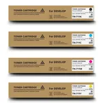 4-PAK Zamiennik Toner do DEVELOP TN711 CMYK Ineo+ 654 654e 754 754e - 2
