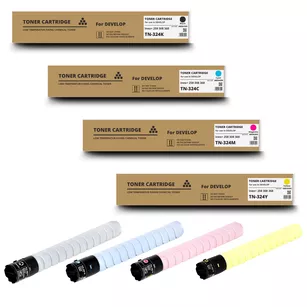 4 X Toner do DEVELOP TN711 CMYK Ineo+ 654 654e 754 754e Zamiennik