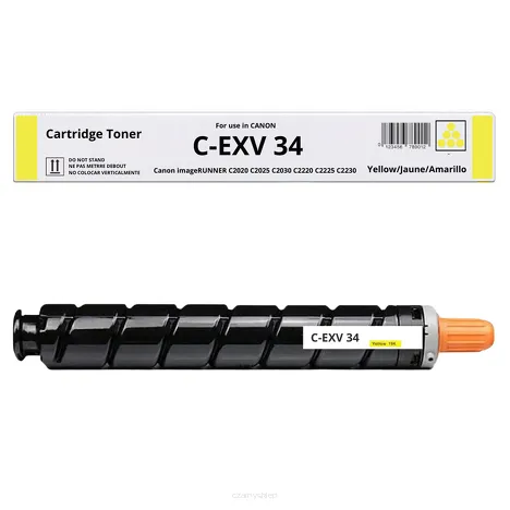 Toner do Canon CEXV34 3785B002 GPR36 iRC2020 iRC2025 iRC2030 iRC2035 Yellow zamiennik