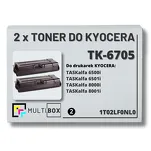2-PAK Multibox Toner do KYOCERA TK6705 1T02LF0NL0 TASKALFA 6500i 6501i 8000i 8001i 2x70.0K zamiennik - 2