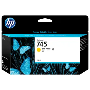 EOL HP 745 tusz F9J96A oryginalny yellow