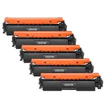 5-PAK Multibox Toner do HP CF217H 17H M102 M130 zamiennik - 2