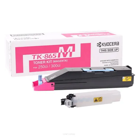 KYOCERA toner TK-865M 1T02JZBEU0 czerwony oryginalny 12000 stron