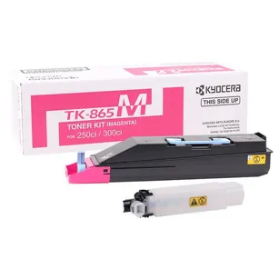 KYOCERA toner TK-865M 1T02JZBEU0 czerwony oryginalny 12000 stron