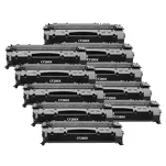 10-PAK Multibox Toner do HP CF280X 80X M401 M425 zamiennik - 2