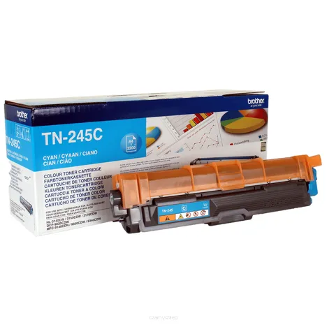 Brother toner TN-245C oryginalny cyan