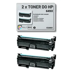 2-PAK Multibox Toner do HP 649X BLACK CE260X zamiennik