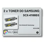 2-PAK Multibox Toner do SAMSUNG SCX4100 SCX4100D3 3K Zamiennik - 2