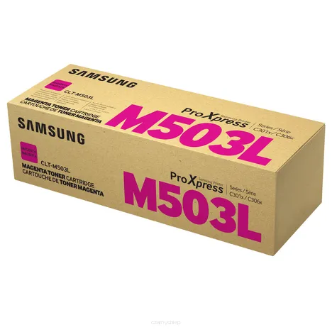 SAMSUNG toner SU281A CLTM503L oryginalny magenta 5000 stron