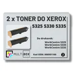 2-PAK Multibox Toner do XEROX 5325 5330 5335 006R01160 30K zamiennik - 2