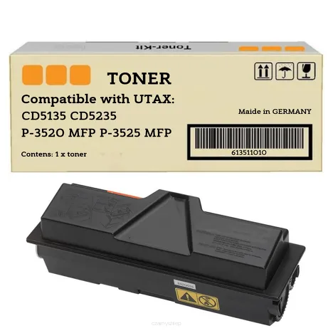 Toner 613511010 do UTAX CD 5135 CD 5235 P-3520 MFP P-3525 MFP zamiennik 7200 stron