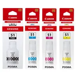 Canon oryginalny tusz GI51 black / cyan / magenta / yellow 4-pak - 2