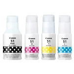Canon oryginalny tusz GI51 black / cyan / magenta / yellow 4-pak - 3