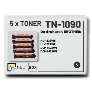 Toner do BROTHER TN1090 5-pak Multibox zamiennik