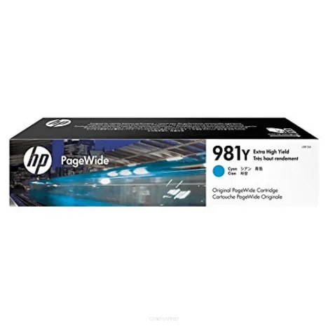 HP 981Y tusz L0R13A oryginalny cyan